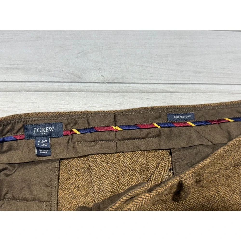 J. Crew Factory herringbone pattern